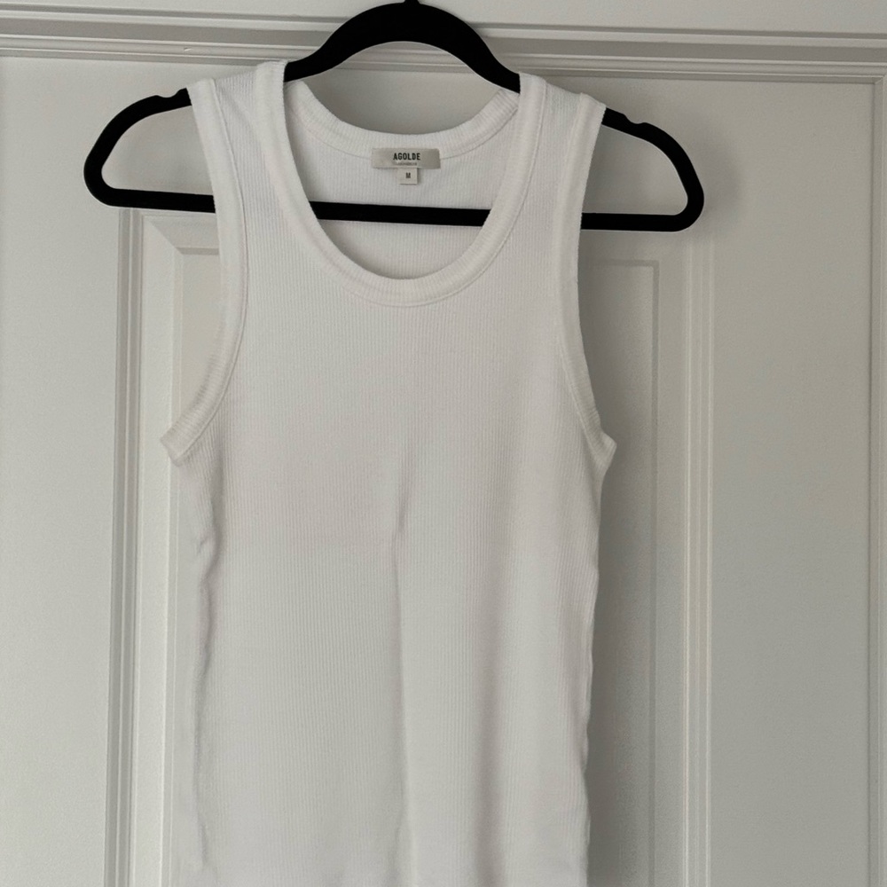 Agolde Poppy White Tank!